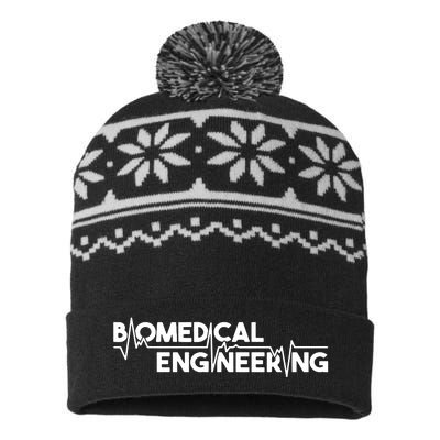 Biomedical Engineering Scientist Biomed Bioengineering BME USA-Made Snowflake Beanie