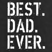 Best. Dad. Ever. Father's Day 7 Panel Mesh Trucker Snapback Hat