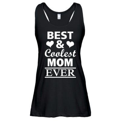 Best And Coolest Mom Ever Ladies Essential Flowy Tank