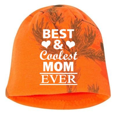 Best And Coolest Mom Ever Kati - Camo Knit Beanie