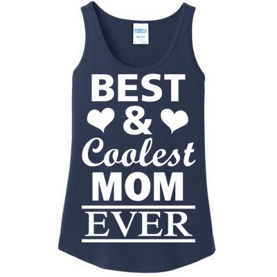 Best And Coolest Mom Ever Ladies Essential Tank