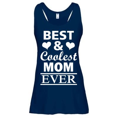 Best And Coolest Mom Ever Ladies Essential Flowy Tank