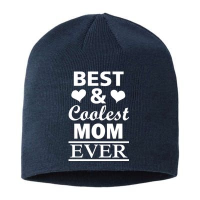 Best And Coolest Mom Ever Sustainable Beanie