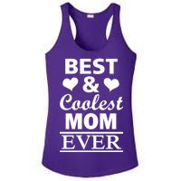 Best And Coolest Mom Ever Ladies PosiCharge Competitor Racerback Tank