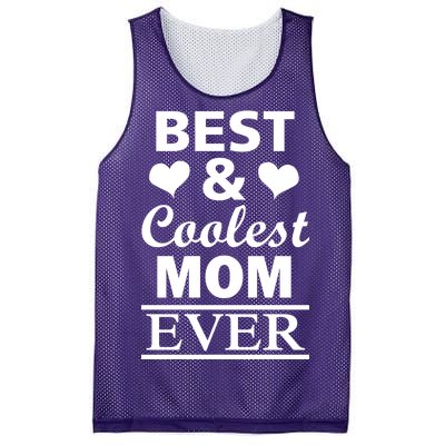 Best And Coolest Mom Ever Mesh Reversible Basketball Jersey Tank