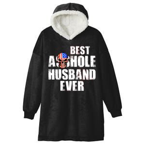 Best Asshole Husband Ever Hooded Wearable Blanket