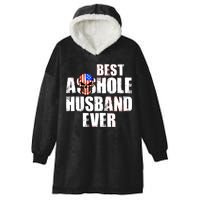 Best Asshole Husband Ever Hooded Wearable Blanket