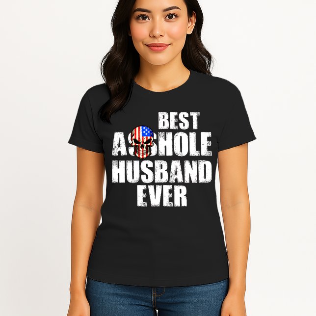 Best Asshole Husband Ever Womens T-Shirt