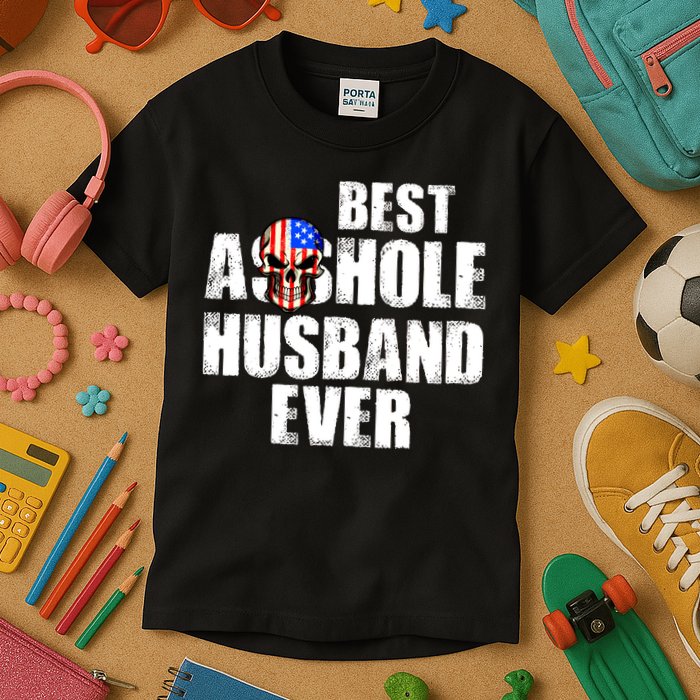 Best Asshole Husband Ever Kids T-Shirt