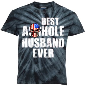 Best Asshole Husband Ever Kids Tie-Dye T-Shirt