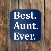 Best Aunt Ever Coaster