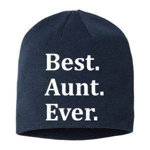 Best Aunt Ever Sustainable Beanie