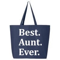 Best Aunt Ever 25L Jumbo Tote