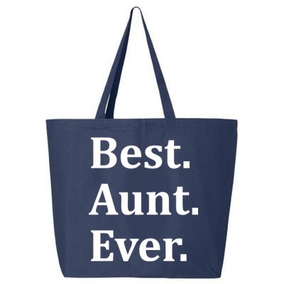 Best Aunt Ever 25L Jumbo Tote