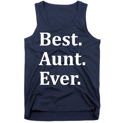 Best Aunt Ever Tank Top