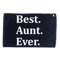 Best Aunt Ever Grommeted Golf Towel