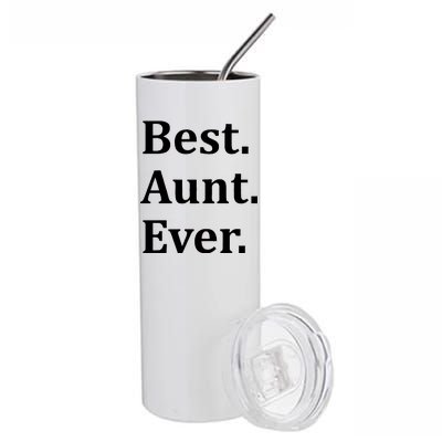 Best Aunt Ever Stainless Steel Tumbler