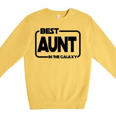 Best Aunt In The Galaxy Premium Crewneck Sweatshirt