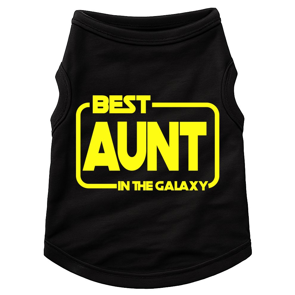 Best Aunt In The Galaxy Doggie Tank