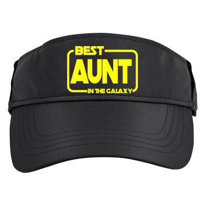 Best Aunt In The Galaxy Adult Drive Performance Visor