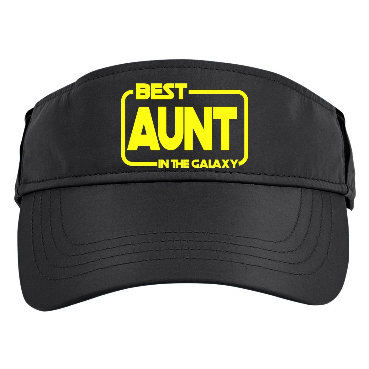 Best Aunt In The Galaxy Adult Drive Performance Visor