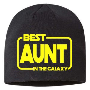 Best Aunt In The Galaxy Sustainable Beanie