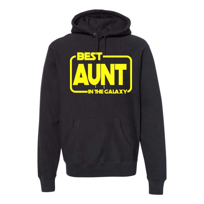 Best Aunt In The Galaxy Premium Hoodie