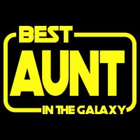 Best Aunt In The Galaxy 16 in Basic Backpack