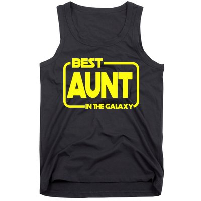 Best Aunt In The Galaxy Tank Top