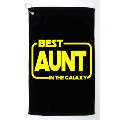 Best Aunt In The Galaxy Golf Towel