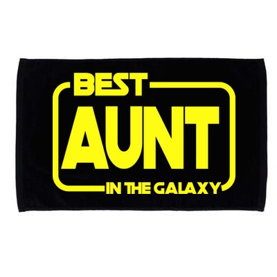 Best Aunt In The Galaxy Microfiber Hand Towel