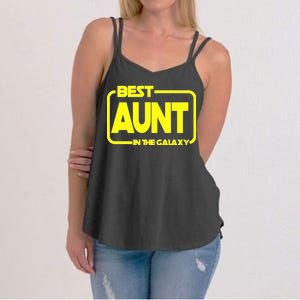 Best Aunt In The Galaxy Women's Strappy Tank