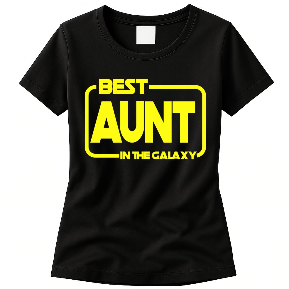 Best Aunt In The Galaxy Womens T-Shirt