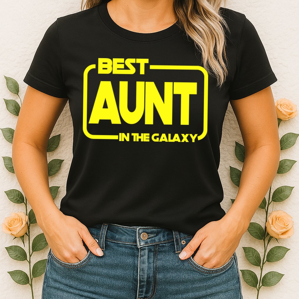 Best Aunt In The Galaxy Womens T-Shirt