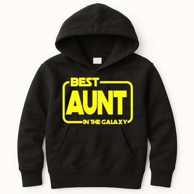 Best Aunt In The Galaxy Kids Hoodie