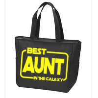 Best Aunt In The Galaxy Zip Tote Bag