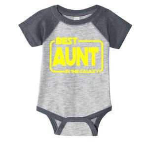 Best Aunt In The Galaxy Infant Baby Jersey Bodysuit