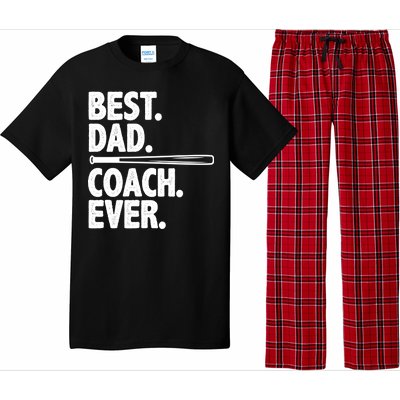 Best Baseball Dad Coach Ever Pajama Set