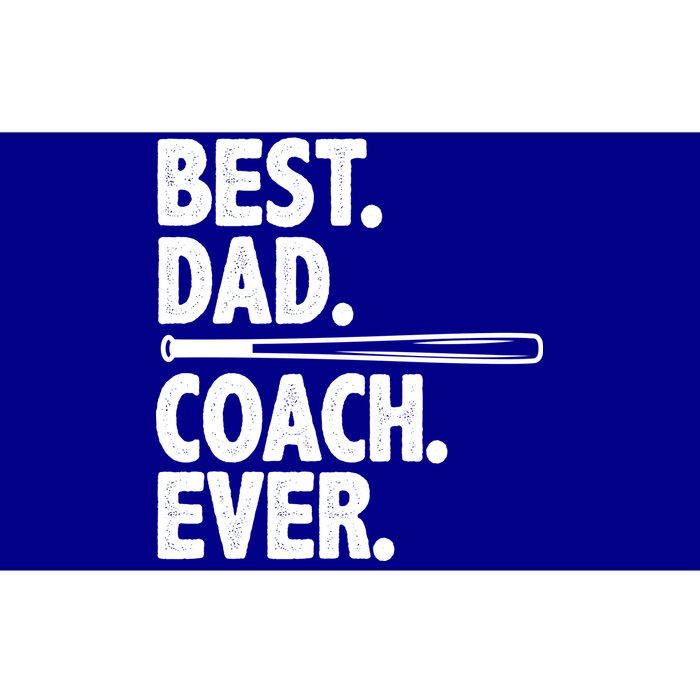 Best Baseball Dad Coach Ever Bumper Sticker