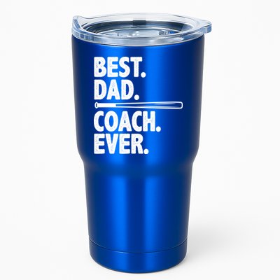 Best Baseball Dad Coach Ever Tumbler