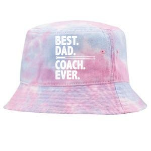 Best Baseball Dad Coach Ever Tie-Dyed Bucket Hat