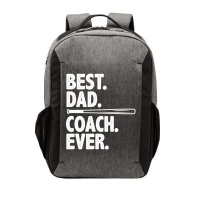 Best Baseball Dad Coach Ever Vector Backpack