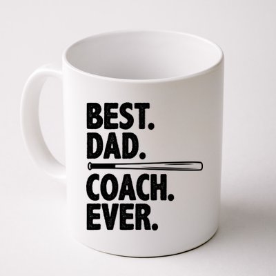 Best Baseball Dad Coach Ever Coffee Mug