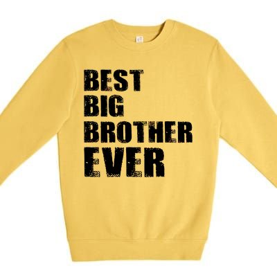 Best Big Brother Ever Premium Crewneck Sweatshirt