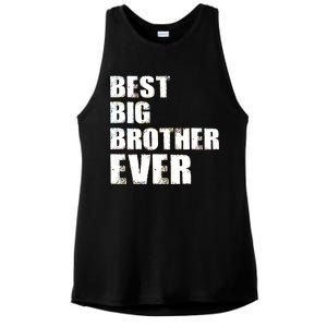 Best Big Brother Ever Ladies PosiCharge Tri-Blend Wicking Tank