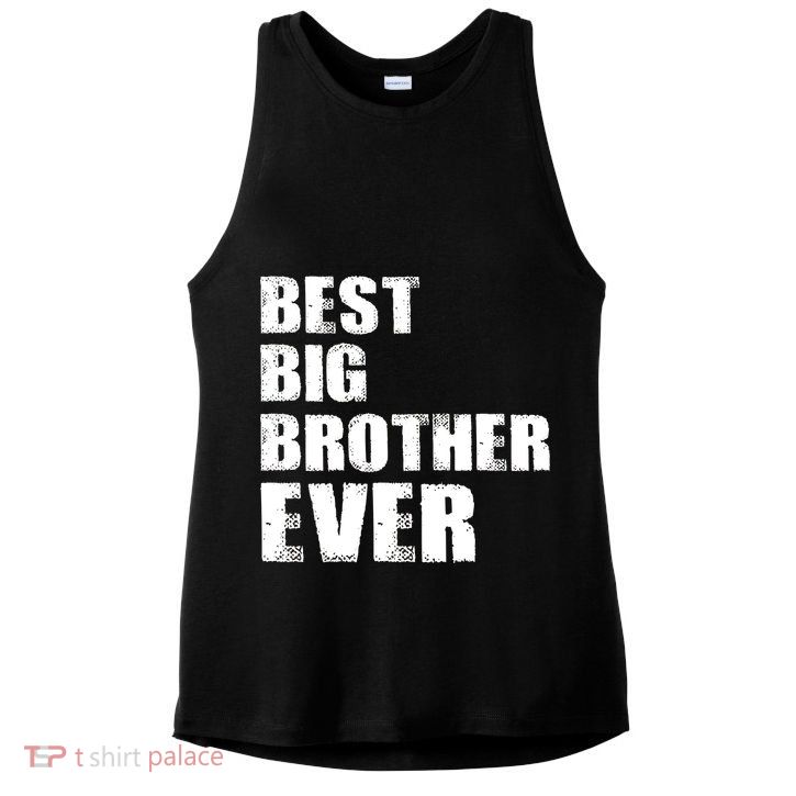 Best Big Brother Ever Ladies PosiCharge Tri-Blend Wicking Tank