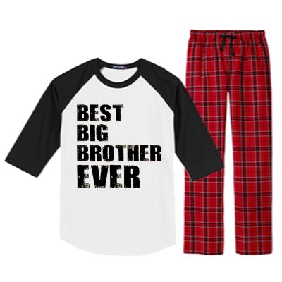 Best Big Brother Ever Raglan Sleeve Pajama Set