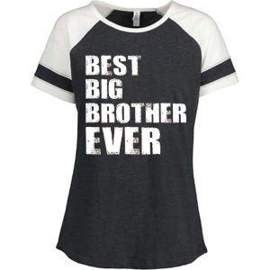 Best Big Brother Ever Enza Ladies Jersey Colorblock Tee