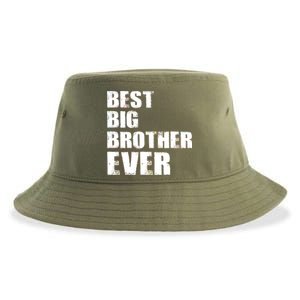 Best Big Brother Ever Sustainable Bucket Hat