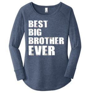 Best Big Brother Ever Women's Perfect Tri Tunic Long Sleeve Shirt